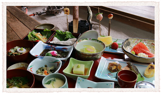 料理コース一例